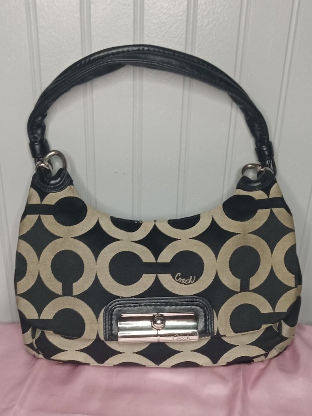 Coach Kristin Op Art Sateen Small Hippie